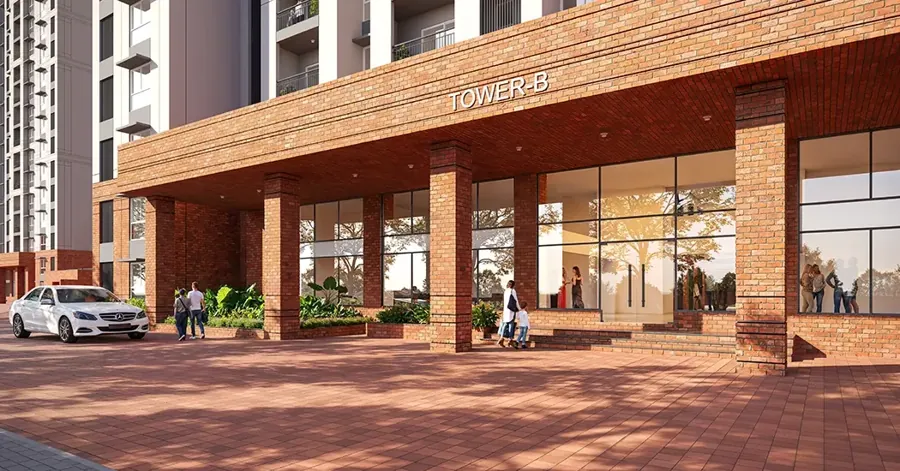 Brigade Granada Whitefield concept main entrance on Whitefield-Hoskote Main Road