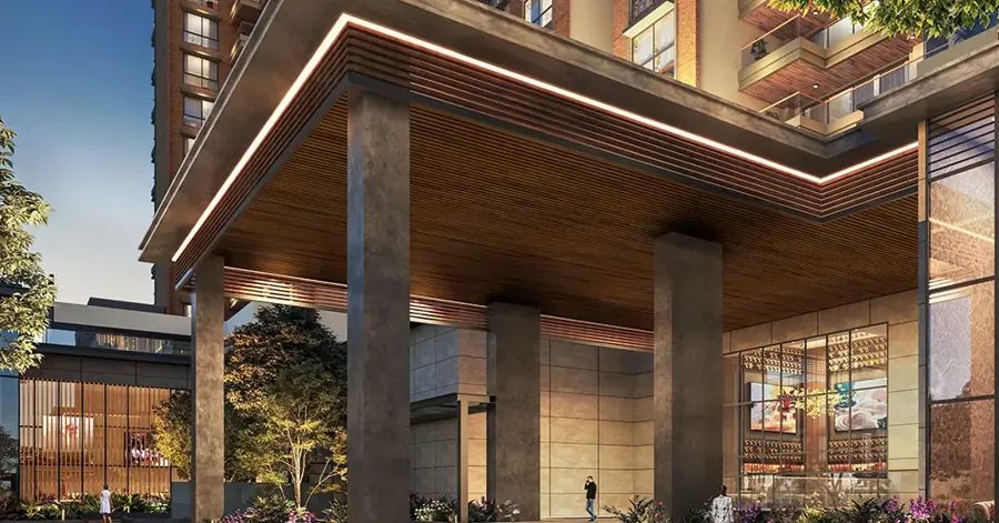 Brigade Granada Whitefield concept high-rise towers on Whitefield-Hoskote Road